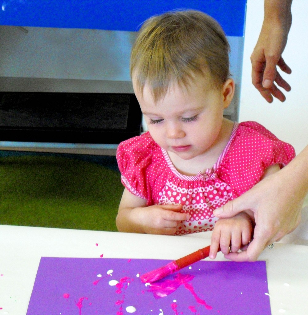 THE ARTIST AT WORK IN PREPARATION FOR THE TOTS ART SHOW NOVEMBER 13, 2009