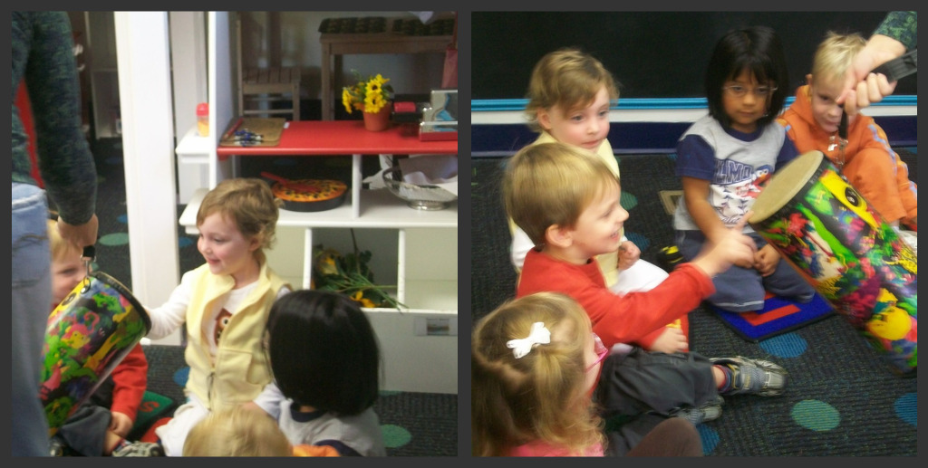 Everyone loves go play the drum