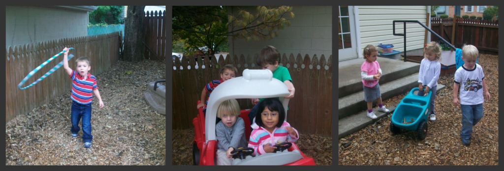 Playing with our friends!