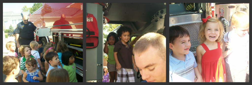 Checking out the truck