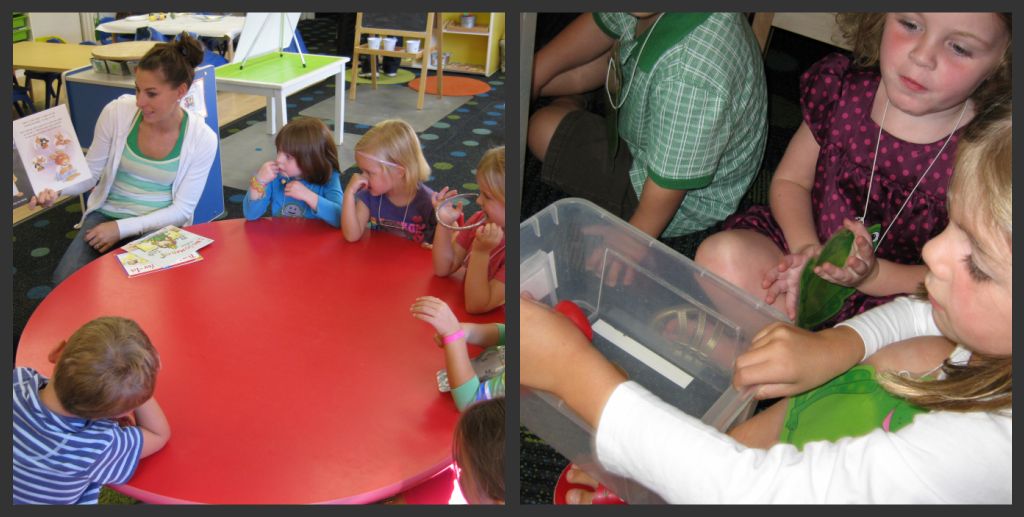 Small group time was dedicated to classroom routines and learning how to handle different emotions