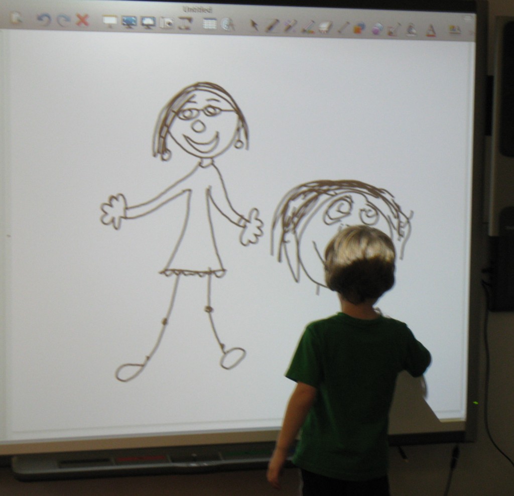 Life Size Self Portrait...Drawn by Us!