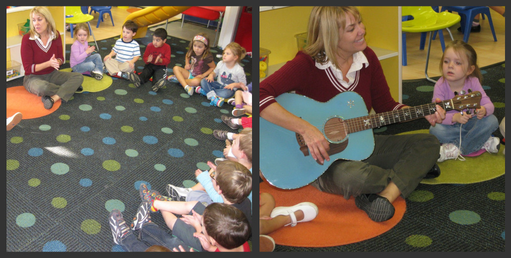 Ms. Joanie came today to sing spooky Halloween songs and fun Mexican music!