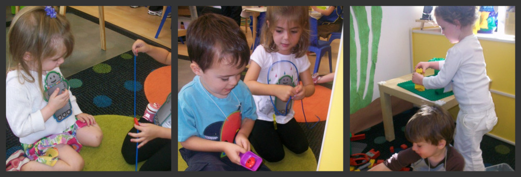 When groups are not in small groups, they are learning in our centers