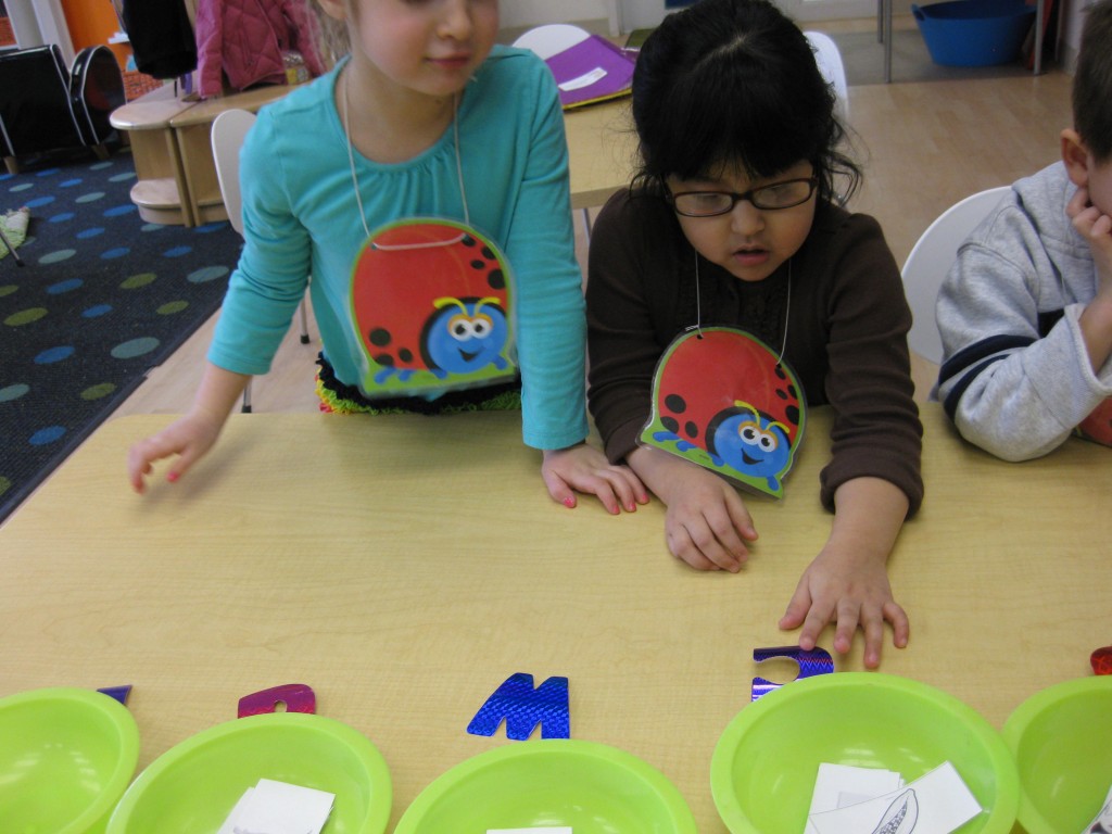 Sorting Words by Beginning Sounds
