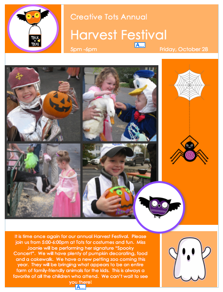 Harvest Festival Flyer Image